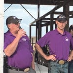 Bill Zwambag and his son, Matthew, explain how they run their Limousin operation when family members work off the farm. | Barbara Duckworth photo