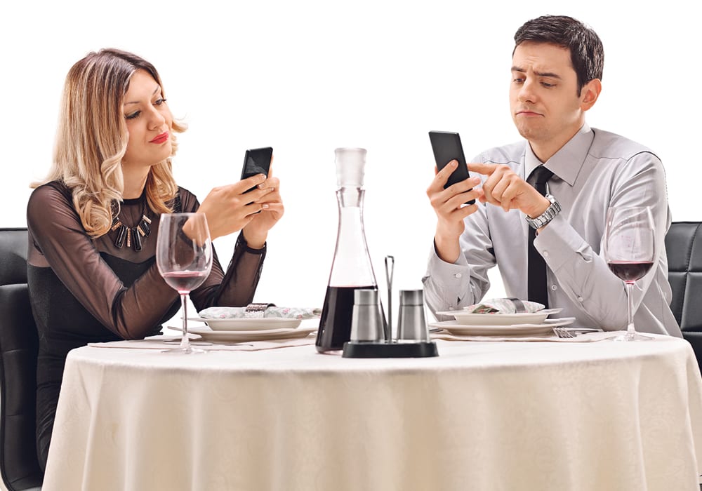 The impact of cellphones has gone way beyond adolescence. | Getty image