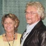 Brian Olson and TJ Batke attend Canada’s Farm Progress Show. “TJ has been my business and life partner for 25 years. Olson says “We wouldn’t be where we are without her commitment to our products. She’s the main reason we succeeded.” | Power Pin photo
