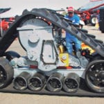 Camso has come up with a solution to the problem of aftermarket tracks reducing road speeds. The new CTS High Speed tracks employ an integrated final drive which allows roading at 23 m.p.h. | Ron Lyseng photo