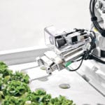 Iron Ox says its indoor farm can produce 30 times more food per acre than a traditional farm, thanks to its artificial intelligence software, hydroponics and increased efficiency. | Iron Ox photo