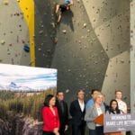 Alberta Premier Rachel Notley announced Nov. 23 a new park proposal for an area known as Bighorn Country. | Government of Alberta photo