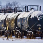 Alberta Premier Rachel Notley says the province is planning to buy two new train units to move an additional 120,000 barrels of oil per day as it continues to get hit by steep oil price discounts. | William DeKay photo