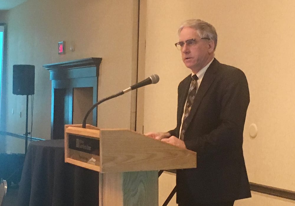 Speaking at an industry meeting in Saskatoon, Canola Council president Jim Everson says the changes are meant to build upon the council's core strengths and efficiencies. | Sean Pratt photo