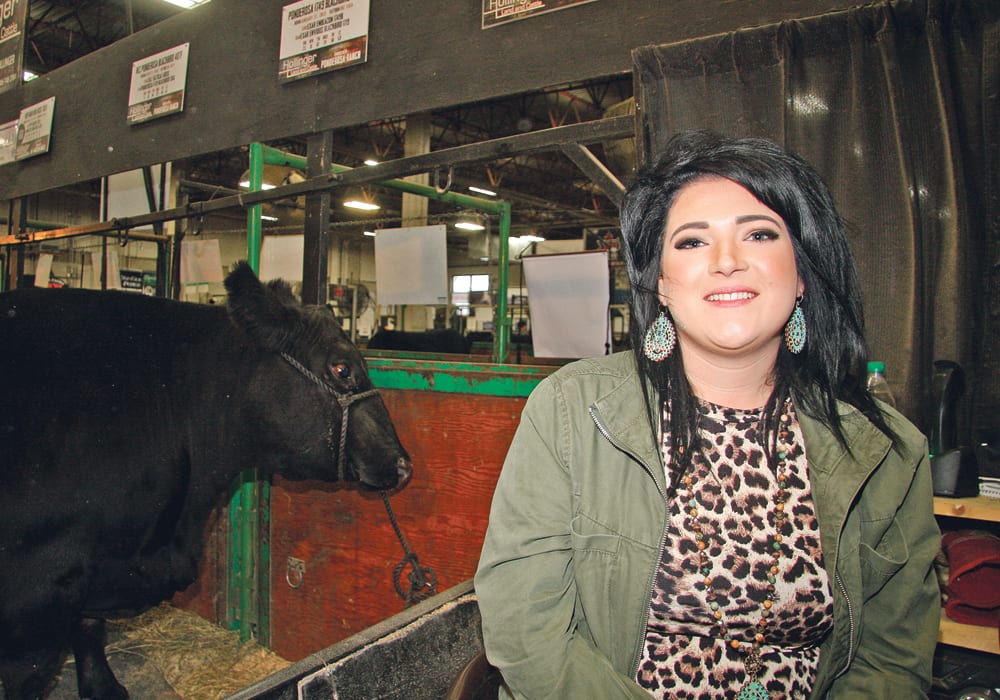 At 22, Nikki Ross of Innisfail, Alta., is a seasoned cattle producer. | Barbara Duckworth photo