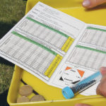 About 450 farmers attended a Combine Clinic put on by the Canola Council of Canada and the provincial canola associations on adjusting combines and preventing losses. The council developed kits to help farmers know how much loss they’re getting in their canola. | File photo