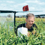 James Nutall applies acute high temperature treatments to wheat at Agriculture Victoria’s Department of Economic Development, Jobs, Transport and Resources. | Agriculture Victoria photo