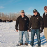 Garry Shankowsky, left, and sons Chris and Derek run Big Country Bison at Pelly, Sask. | Karen Briere photo