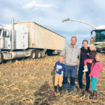 Craig and Jinel Ference of Double F Farms, seen here with their three children, Nate, 7, Macy, 3, and Maddie, 9, farm near Kirriemuir, Alta. | Double F Farms photo