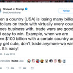 As chaotic as algorithmic attempts at writing can be, one takeaway from 2018 may be that humans still hold the crown on chaos. | Screencap via Twitter/@realDonaldTrump