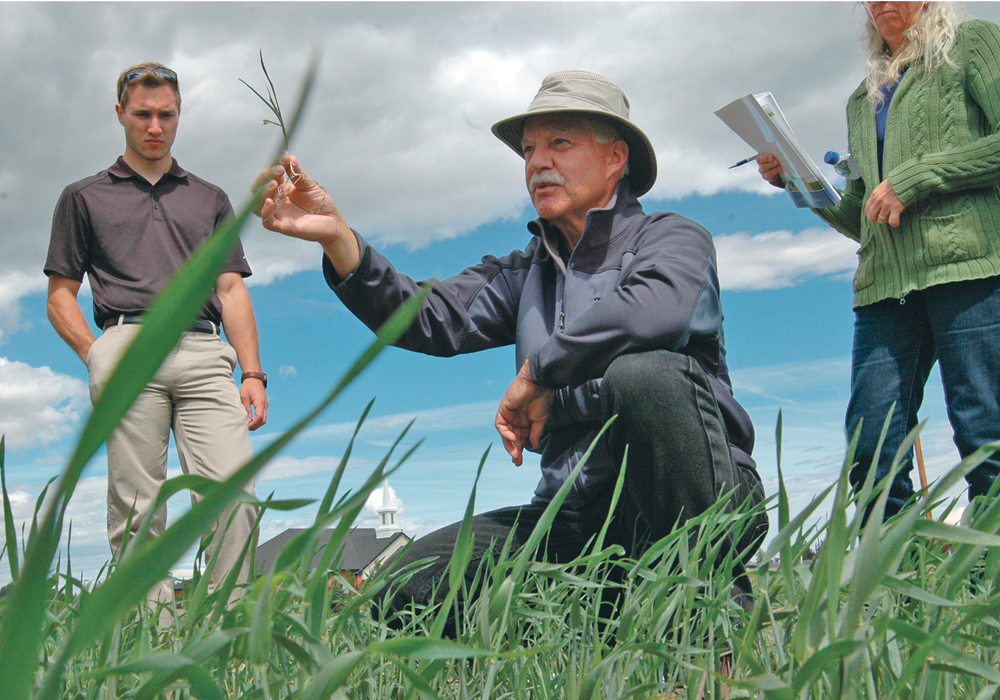 Bob Blackshaw’s career has focused on weed management and soil conservation.  |  File photo