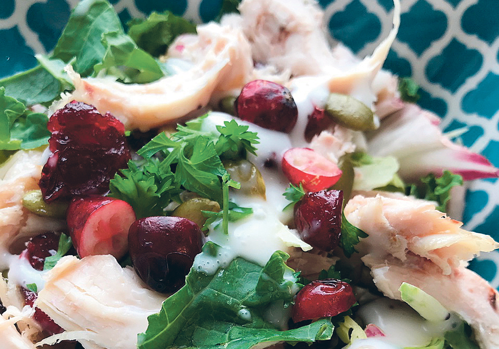 Toss up some cranberry and chicken into a mealtime salad.  |  Jodie Mirosovsky photo
