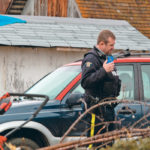 RCMP Cst. Rob Eberly inspects a problem property near St. Paul, Alta. He is a member of the eastern rural crime reduction unit in Alberta, which is tasked with investigating, suppressing, apprehending and offering ways to help rehabilitate the five percent of individuals causing 95 percent of the crime in rural communities. | Jeremy Simes photo