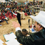 Only four of Manitoba's eight major cattle auctions had sales last week. With sales numbers down compared to those before the holiday break. | File photo