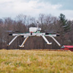 The KIWI Aerial Utility Vehicle weighs in at 1,200 pounds and has a 50-gallon payload and a 30-foot spray boom, which is not mounted. | KIWI photo