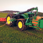 At up to 400 horsepower, the GridCON from John Deere is a few cable lengths closer to reality in the field. Deere’s autonomous platform relies on plenty of extension cord, not unlike some mining equipment, to get it back and forth in the field. | John Deere photo
