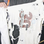Agriculture Canada researcher Tim McAllister learned that rumen microbes are voracious. As a test, he inserted a cotton T-shirt into a cow’s rumen via a cannula. The next day a rag full of holes was retrieved after being subjected to the digestive process for 24 hours. | Barbara Duckworth photo