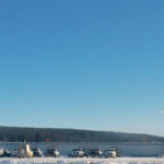 At the AlCan site at Bucking Horse River B.C., highspeed cellular service is provided by the same type of system proposed by New Com. | Bob Hillman photo