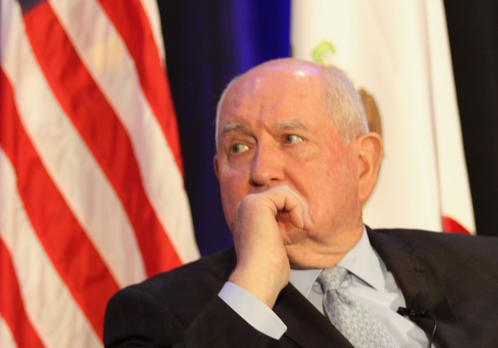 Sonny Perdue, the United States agriculture secretary, believes the American government should drop tariffs on steel and aluminum from Canada and Mexico, as soon as possible. | Robert Arnason photo