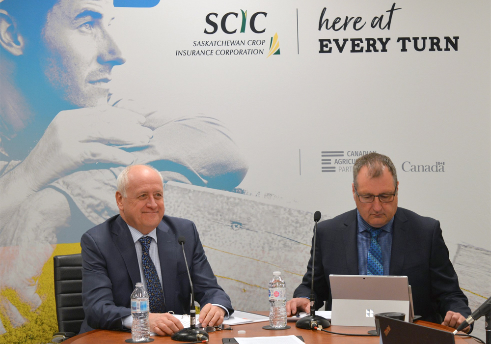 On average, coverage levels for insured crop production will increase to a record $230 per acre, up from $216 per acre in 2018, SCIC announced during a Feb. 26 conference call. | Twitter/@skcropinsurance photo