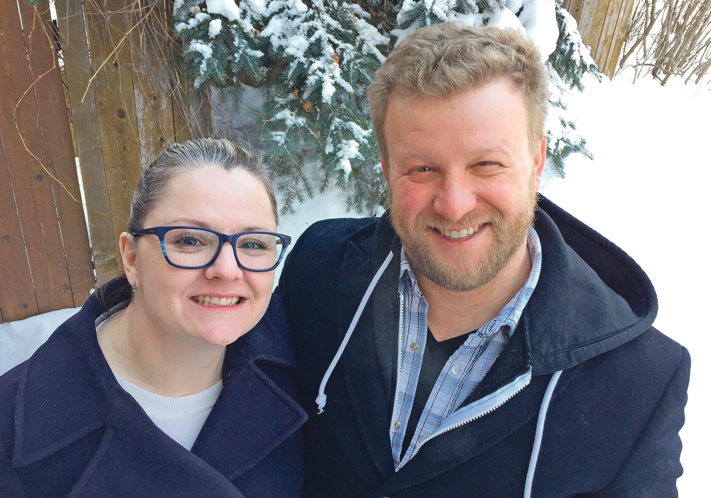 Pam Bailey and Rauri Qually want to focus on farming, if they can answer the question of how a young couple can get ahead in the business.  |  Ed White photo