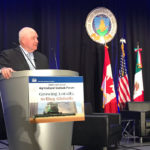 Sonny Perdue, the U.S. agriculture secretary, believes the American government should drop tariffs on steel and aluminum from Canada and Mexico as soon as possible.
| Twitter/@SecretarySonny photo