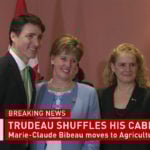 The March 1 appointment of Marie-Claude Bibeau as Canada’s 35th agriculture minister was noteworthy enough to draw even some unaccustomed mainstream attention.
| Screencap via cbc.ca