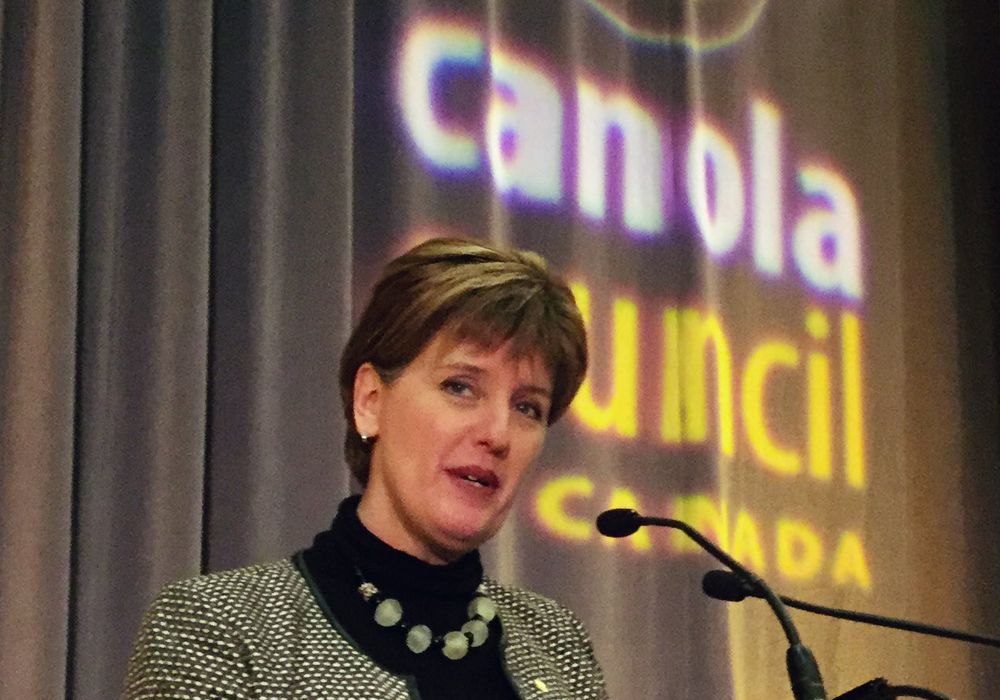 Marie-Claude Bibeau had been minister of international development but is now the first female to serve in the agriculture portfolio and the first Quebec MP to have the role in decades.  | Ed White photo