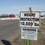 Seasonal spring road restrictions are set to go into effect across much of Western Canada, which should disrupt some grain movement as Prairie temperatures warm up and the snow melts. | File photo