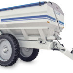 As more emphasis is focused on precision farming, spreader designs needed to change from ground driven, one-size-fits-all rate controls to variable rate systems, like those found originally in Europe. One of the latest entries in the market is the Loftness 12-ton spreader. | Loftness photo