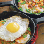 Au gratin peas and potatoes can be breakfast or breakfast for supper. | Sarah Galvin photo
