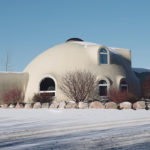 A house at Yorkton, Sask., defeats winter with very low heating costs. The Canadian Dome Industries building has comparable construction expenses to other types of structures, but will out-perform other buildings when it comes to heating, cooling and maintenance. | Canadian Dome Industries photo