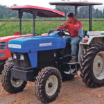 The all-electric 40 h.p. eUtility tractor is based on a 1z950s Ford built in India. Soletrac is able to buy the bare tractor without engine, so it can create a brand new electric tractor with no used components for North American customers. One tractor has already been sold to a farmer in Ontario. | Solectrac photo