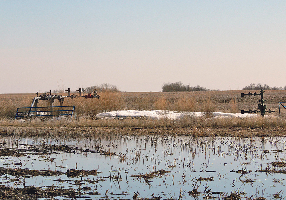 An abandoned well near Bawlf is an example of the growing problem facing rural Alberta.  |  Jeremy Simes photo