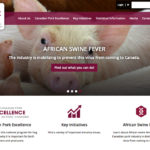 The Canadian Pork Council says it spends 60 percent of its time dealing with African swine fever. | Screencap via cpc-ccp.com