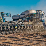 Kinze developed the new 4700 in response to grower demand for narrower row spacing in corn. Kinze says farmers still want disc row markers so they can keep on planting when their GPS or autosteer systems fail. | Kinze photo