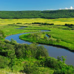 The meandering Qu'Appelle River, Saskatchewan. | Robin and Arlene Karpan photo