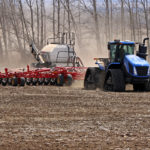 Misko Farms seeding barley near Roblin, Manitoba May 6, 2019. | Robin Booker photo
