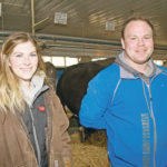 Katelyn and Chad Crest are the fifth generation to farm at Skycrest Holsteins near Athabasca, Alta. The brother and sister team have shown cattle successfully across the country and work with their parents to manage the farm and dairy. | Barbara Duckworth photo