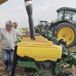 American farmers seed soybeans last May in Missouri. This year, seeding is off to a slow start in the U.S. Midwest because of bad weather. | REUTERS/Shannon Stapleton photo