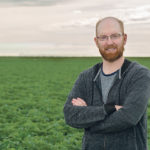 Scott Gillespie is developing cover crop combinations for potatoes in the Taber area, where light soils erode easily after the harvest. He subscribes to the weekly Cover Crop Innovators webinar to stay abreast of the latest research and farmer initiated developments in cover crop seed mixes. | Scott Gillespie photo