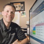Airdrie, Alta., farmer Larry Woolliams uses whole-farm enterprise software, Crop Boss, to analyze the effectiveness of a significant investment in new field technology this year. “It looks like (the investment) will make its own payments. We like that,” he said. | Michael Raine photo