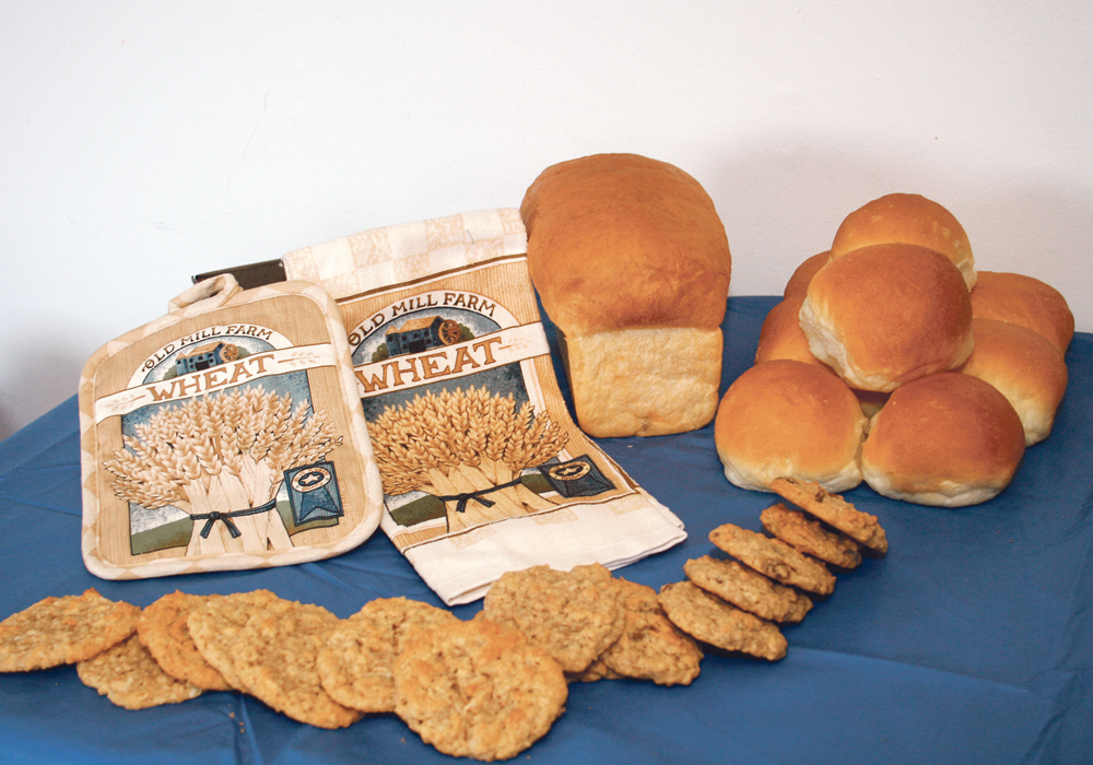 Loaves of bread this size are made in four by 7.5 inch pans so that the slices fit nicely in a toaster. These pans are nearly 100 years old and were used by the author’s grandmother.  |  Joan Airey photo 