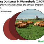 Yesterday the province announced a $52 million endowment fund to support Growing Outcomes in Watersheds (GROW), a program in which farmers will be paid for preserving and protecting wetlands on their land. | Screencap via gov.mb.ca