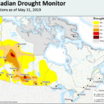 APAS is asking the federal and provincial governments to initiate a drought-related Agri-Recovery assessment. | Map via agr.gc.ca