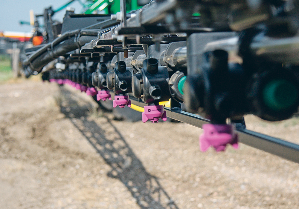 Farmers are urged to use fungicides when economic thresholds warrant rather than doing it just to help them sleep better.  |  File photo