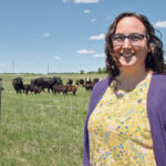 Mary Jane Orr, general manager of the Manitoba Beef & Forage Initiatives research farm near Brookdale, Man., grew up on a farm close to Carberry. | Robert Arnason photo