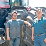 Saskatchewan farmer Terry Youzwa and his son, Zak, have never shied away from public life. Zachary, a fourth generation farmer, is president of the local Kinsmen branch and serves as a councillor with the Rural Municipality of of Nipawin. | Brian Cross photo