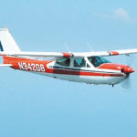 Ceres Imaging started out using drone images in building precision ag maps, but quickly abandoned UAV technology in favor of good old fashioned Cessna 177 piloted aircraft. Ceres says the fixed wing plane gives it higher quality images than drones, and at a lower cost. | Cessna photo