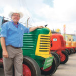 Allen Hazenberg of Carbon, Alta., has been involved in vintage tractor pull competitions for about 25 years. Owners of these machines, which must date prior to 1960, are invited to the Calgary Stampede to compete in the annual tractor pull, which this year was held July 5-6. | Barbara Duckworth photo